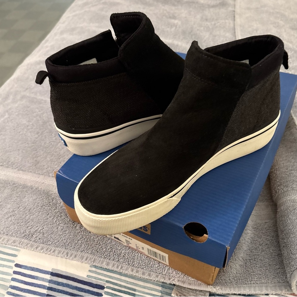 Keds Black Suede Cooper Hightops